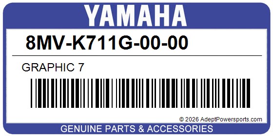 Yamaha 8MV-K711G-00-00 Graphic 7