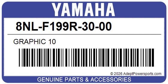 Yamaha 8NL-F199R-30-00 Graphic 10