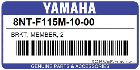 Yamaha 8NT-F115M-10-00 Brkt, Member, 2