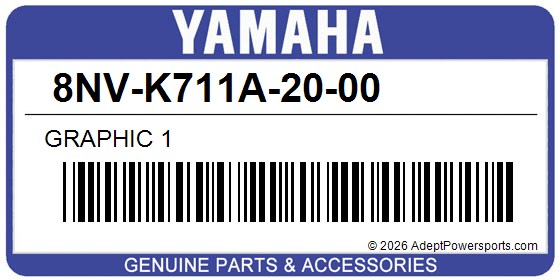 Yamaha 8NV-K711A-20-00 Graphic 1