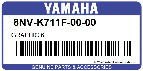 Yamaha 8NV-K711F-00-00 Graphic 6