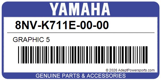 Yamaha 8NV-K711E-00-00 Graphic 5