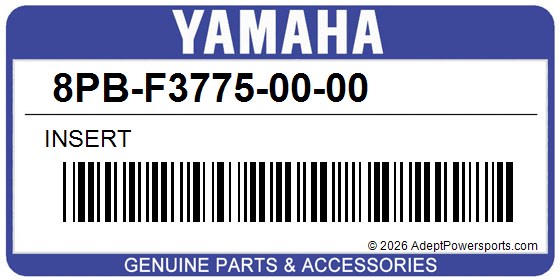 Yamaha 8PB-F3775-00-00 Insert