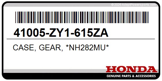Honda 41005-ZY1-615ZA Case, Gear, *Nh282mu*