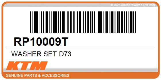 KTM RP10009T Washer Set D73