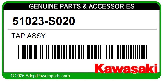 Kawasaki 51023-S020 Tap Assy