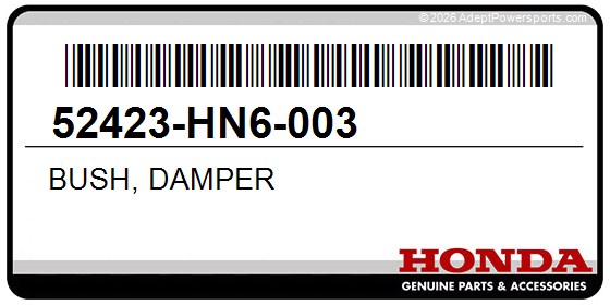 Honda 52423-HN6-003 Bush, Damper
