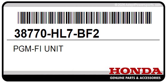Honda 38770-HL7-BF2 Pgm-Fi Unit