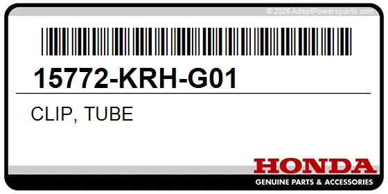 Honda 15772-KRH-G01 Clip, Tube