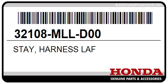 Honda 32108-MLL-D00 Stay, Harness Laf