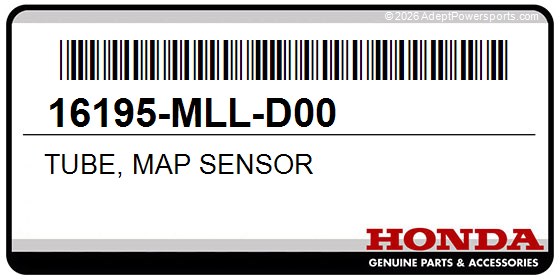 Honda 16195-MLL-D00 Tube, Map Sensor