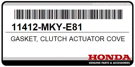 Honda 11412-MKY-E81 Gasket, Clutch Actuator Cover