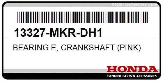 Honda 13327-MKR-DH1 Bearing E, Crankshaft (Pink)