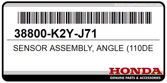 Honda 38800-K2Y-J71 Sensor Assembly, Angle (110Deg)