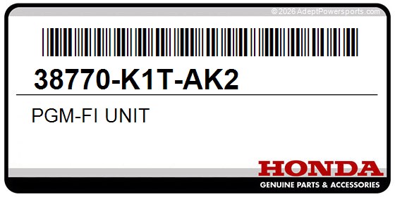 Honda 38770-K1T-AK2 Pgm-Fi Unit