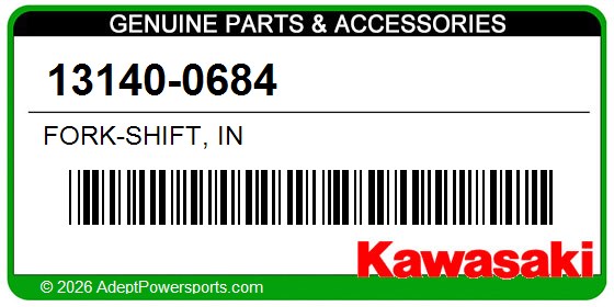 Kawasaki 13140-0684 Fork-Shift, In