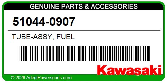 Kawasaki 51044-0907 Tube-Assy, Fuel