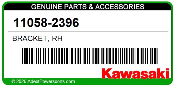 Kawasaki 11058-2396 Bracket, Rh