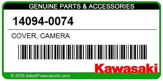Kawasaki 14094-0074 Cover, Camera