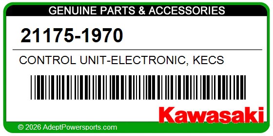 Kawasaki 21175-1970 Control Unit-Electronic, Kecs