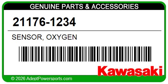 Kawasaki 21176-1234 Sensor, Oxygen