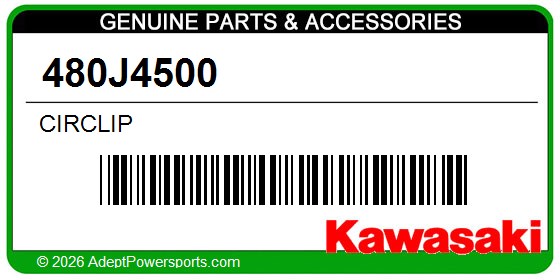 Kawasaki 480J4500 Circlip