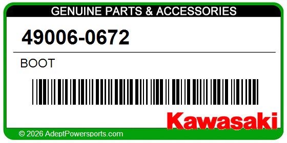 Kawasaki 49006-0672 Boot
