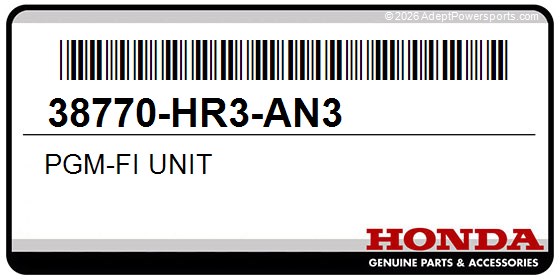 Honda 38770-HR3-AN3 Pgm-Fi Unit