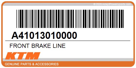 KTM A41013010000 Front Brake Line