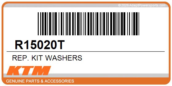 KTM R15020T Rep. Kit Washers