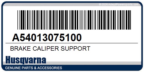 Husqvarna A54013075100 Brake Caliper Support