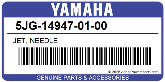 Yamaha 5JG-14947-01-00 Jet, Needle