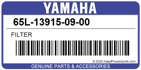 Yamaha 65L-13915-09-00 Filter
