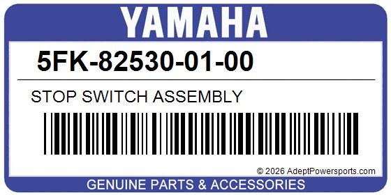 Yamaha 5FK-82530-01-00 Stop Switch Assembly