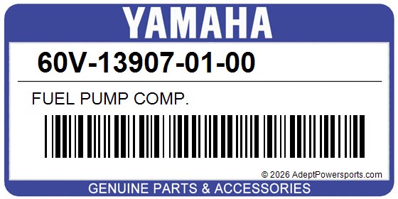 Yamaha 60V-13907-01-00 Fuel Pump Comp.