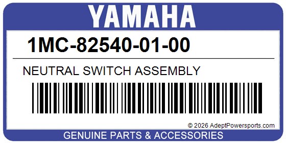 Yamaha 1MC-82540-01-00 Neutral Switch Assembly
