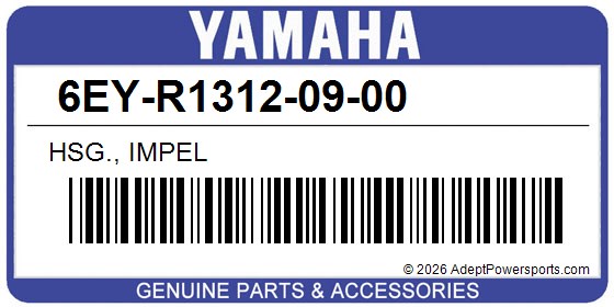 Yamaha 6EY-R1312-09-00 Hsg., Impel
