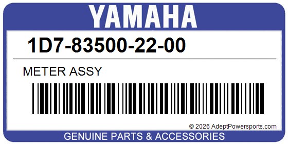 Yamaha 1D7-83500-22-00 Meter Assy