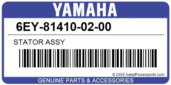 Yamaha 6EY-81410-02-00 Stator Assy