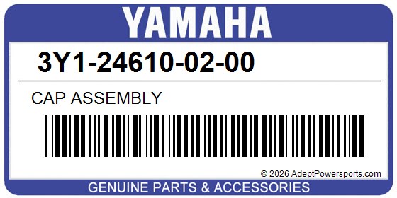 Yamaha 3Y1-24610-02-00 Cap Assembly