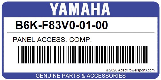 Yamaha B6K-F83V0-01-00 Panel Access. Comp.