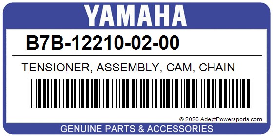 Yamaha B7B-12210-02-00 Tensioner, Assembly, Cam, Chain