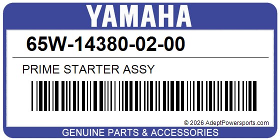 Yamaha 65W-14380-02-00 Prime Starter Assy