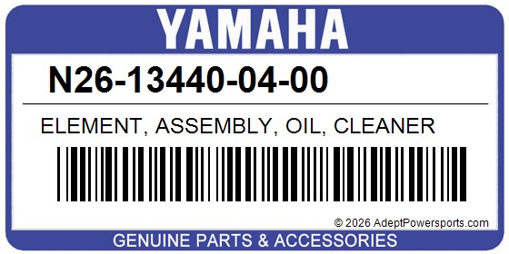 Yamaha N26-13440-04-00 Element, Assembly, Oil, Cleaner
