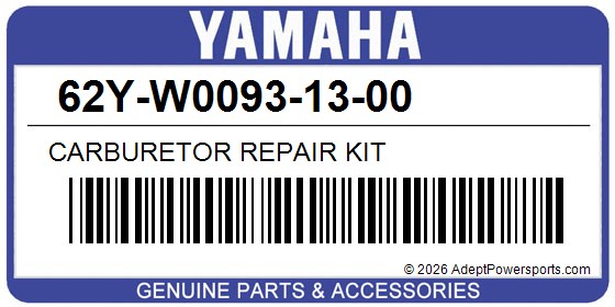 Yamaha 62Y-W0093-13-00 Carburetor Repair Kit