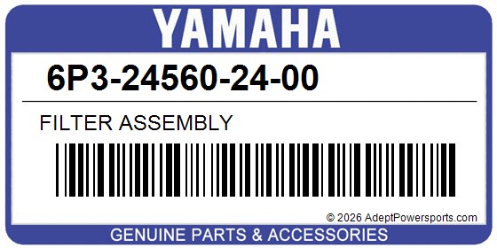 Yamaha 6P3-24560-24-00 Filter Assembly