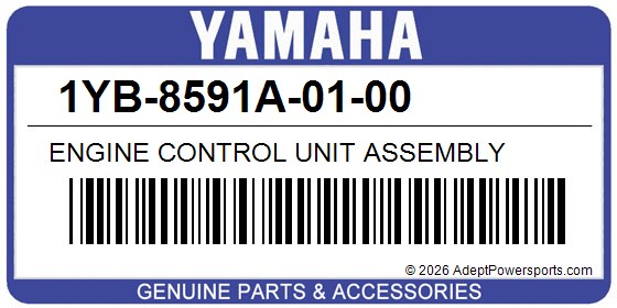 Yamaha 1YB-8591A-01-00 Engine Control Unit Assembly