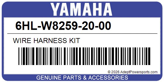 Yamaha 6HL-W8259-20-00 Wire Harness Kit