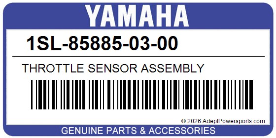 Yamaha 1SL-85885-03-00 Throttle Sensor Assembly