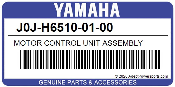 Yamaha J0J-H6510-01-00 Motor Control Unit Assembly